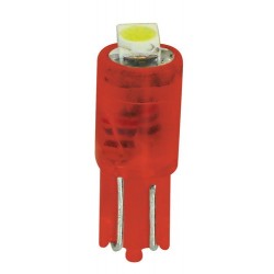 12V Hyper-Led 2 - 1 SMD x 2 chips - T5 - W2x4.6d - 2 pz in blister - Rosso