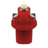 12V Hyper-Led 2 - 1 SMD x 2 chips - B8.5d - 2 pz in blister - Rosso