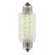 12V Hyper-Led 36 - 36 SMD x 1 chips - 15x41 mm - SV8.5-8 - 1 pezzo in blister - Bianco - Doppia polarita'