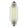 12V Hyper-Led 36 - 36 SMD x 1 chips - 15x41 mm - SV8.5-8 - 1 pezzo in blister - Bianco - Doppia polarita'