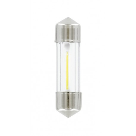 12V Mega-Led 9 - 1 SMD x 9 chips - 8x31 mm - SV8.5-8 - 1 pezzo in blister - Bianco