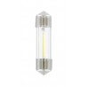 12V Mega-Led 9 - 1 SMD x 9 chips - 8x31 mm - SV8.5-8 - 1 pezzo in blister - Bianco