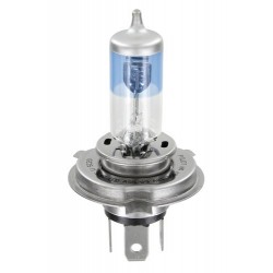 12V Lampada alogena Xenon Ultra +90% luce - H4 - 60/55W - P43t - 2 pz - Scatola