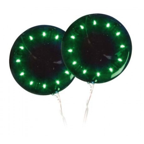 Led-Disks Coppia dischi luminosi 12V - verde