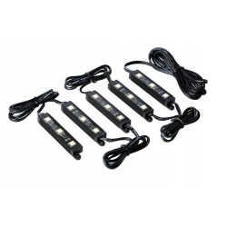 Hyper-Led Set 5x3 strisce decorative a led - 12V - blu