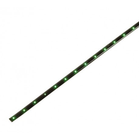 Striscia a diodi luminosi multipli 30 Led 12V - 60 cm - verde