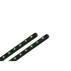 Led-Colour Snake serpentina luminosa 6 Led 12V - 2x12.5 cm - verde