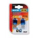 12V Lampada con zoccolo vetro Blu-Xe 2 filamenti - W21/5W - 21/5W - W3x16q - 2 pz in blister