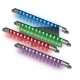 Slim Led-Bar 12 Led Barra luminosa 12V - 22 cm - blu
