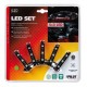 Hyper-Led Set 5x3 strisce decorative a led - 12V - blu