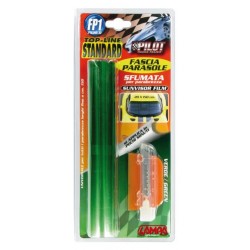 Top Line Standard Fascia parasole parabrezza 20x150 cm - verde