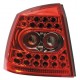 Coppia fanali posteriori LED - Opel Astra G 3/5 porte 2/98-3/04 - rosso
