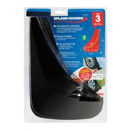 Splash-Guards Contour paraspruzzi sagomati - Type 3