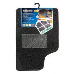 Cosmo serie tappeti in moquette universali 4 pz - Antracite