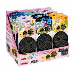 Magic Cup Vent-Clip Fashion deodorante display 12 pz assortiti