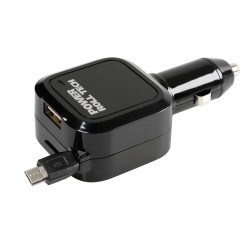 Caricabatteria Micro Usb con 1 porta Usb - Fast Charge - 3100 mA - 12/24V