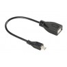 Cavo OTG Usb - Micro Usb - 20 cm