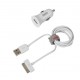 Kit 2 in 1 Apple Dock 30 Pin - 12/24V