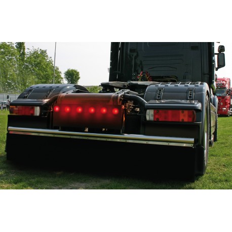 Luce da incasso a Led 12/24V - rosso