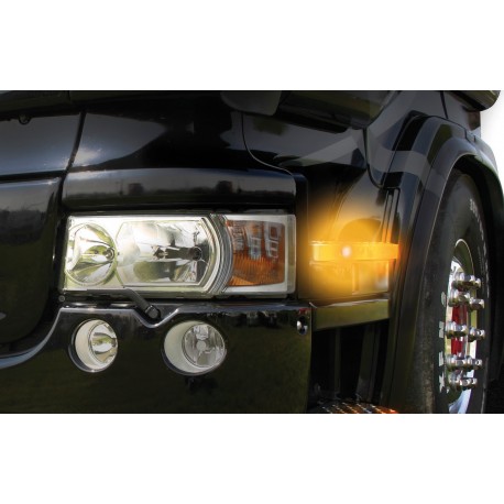 Luce da incasso a Led 12/24V - Arancio