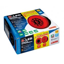 O-Led Fanale rotondo retronebbia e posizione 12/24V