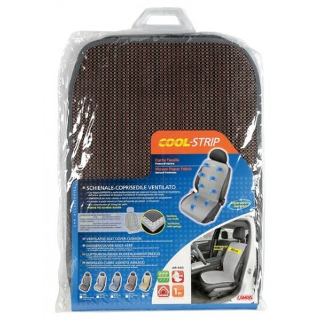 Cool-Strip schienale ventilato in carta tessile - rosso