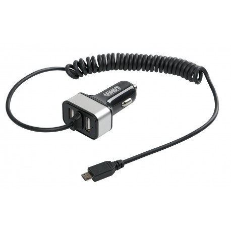 Caricabatteria Micro Usb con 2 porte Usb - Fast Charge - 5800 mA - 12/24V