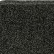 No-Slip tappetino battitacco in moquette - S - nero