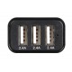 Caricabatteria 3 porte Usb - Fast Charge - 7200 mA - 12/24V