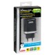 Caricabatteria da rete con 2 porte Usb - Fast Charge - 3100 mA - 100/230V