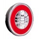O-Led Fanale rotondo posteriore 3 funzioni 12/24V