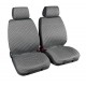 Cover-Tech Fabric coppia coprisedili anteriori in tessuto tecnico - grigio