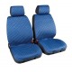 Cover-Tech Fabric coppia coprisedili anteriori in tessuto tecnico - blu - grigio