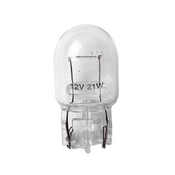 12V Lampada con zoccolo vetro - W21W - 21W - W3x16d - 2 pz in blister
