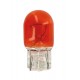 12V Lampada con zoccolo vetro - WY21W - 21W - W3x16d - Arancio