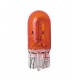 12V Lampada con zoccolo vetro - WY5W - 5W - W2.1x9.5d - 10 pz - Scatola - Arancio