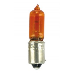 12V Lampada alogena micro - HY21W - 21W - BAY9s - Arancio
