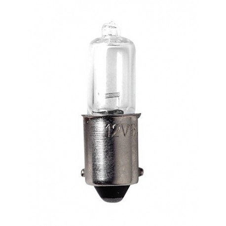 12V Lampada alogena micro - H6W - 6W - BAX9s - bianco