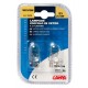 12V Lampada con zoccolo vetro - W21/5W - 21/5W - W3x16q - 2 pz in blister