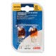12V Lampada con zoccolo vetro - WY21W - 21W - W3x16d - Arancio