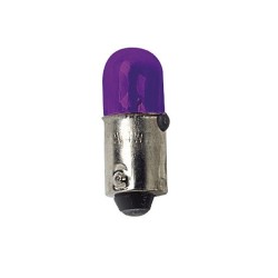 12V Lampada micro - T4W - 4W - BA9s - Viola