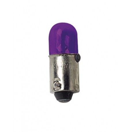 12V Lampada micro - T4W - 4W - BA9s - Viola