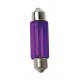 12V Lampada siluro - C5W - 11x35 mm - 5W - SV8.5-8 - Viola