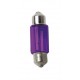 12V Lampada siluro - 11x31 mm - 10W - SV8.5-8 - Viola