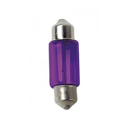 12V Lampada siluro - 11x31 mm - 10W - SV8.5-8 - Viola