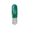 12V Lampada con zoccolo vetro - T5 - 1.2W - W2x4.6d - verde