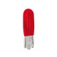 12V Lampada con zoccolo vetro - T5 - 1.2W - W2x4.6d - rosso