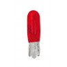 12V Lampada con zoccolo vetro - T5 - 1.2W - W2x4.6d - rosso