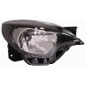 Faro proiettore H4 reg idraulica parabola nera passeggero - dx