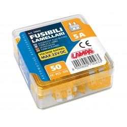 Confezione 50 fusibili lamellari 12/32V - 5A